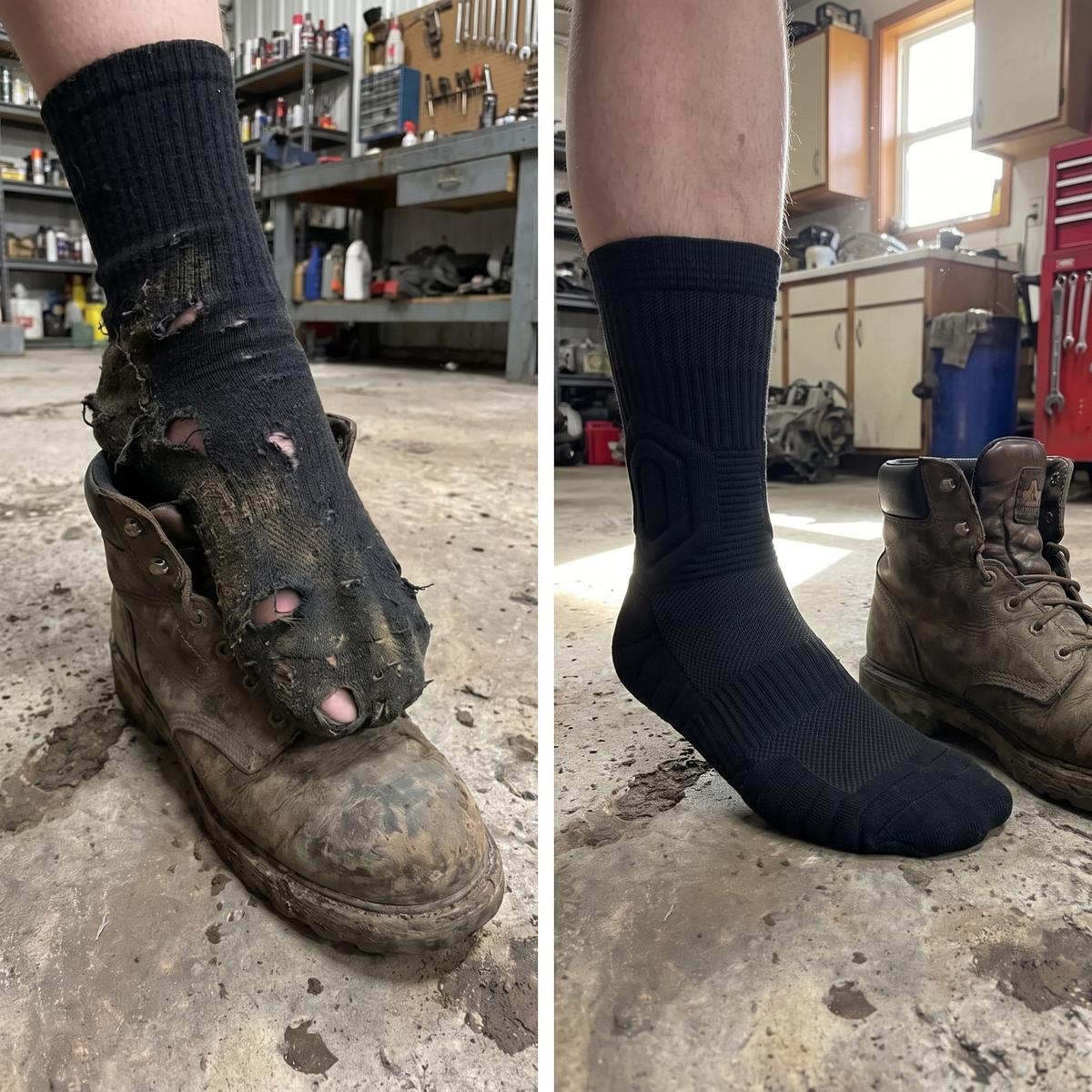 NO HOLES IN THE TOES