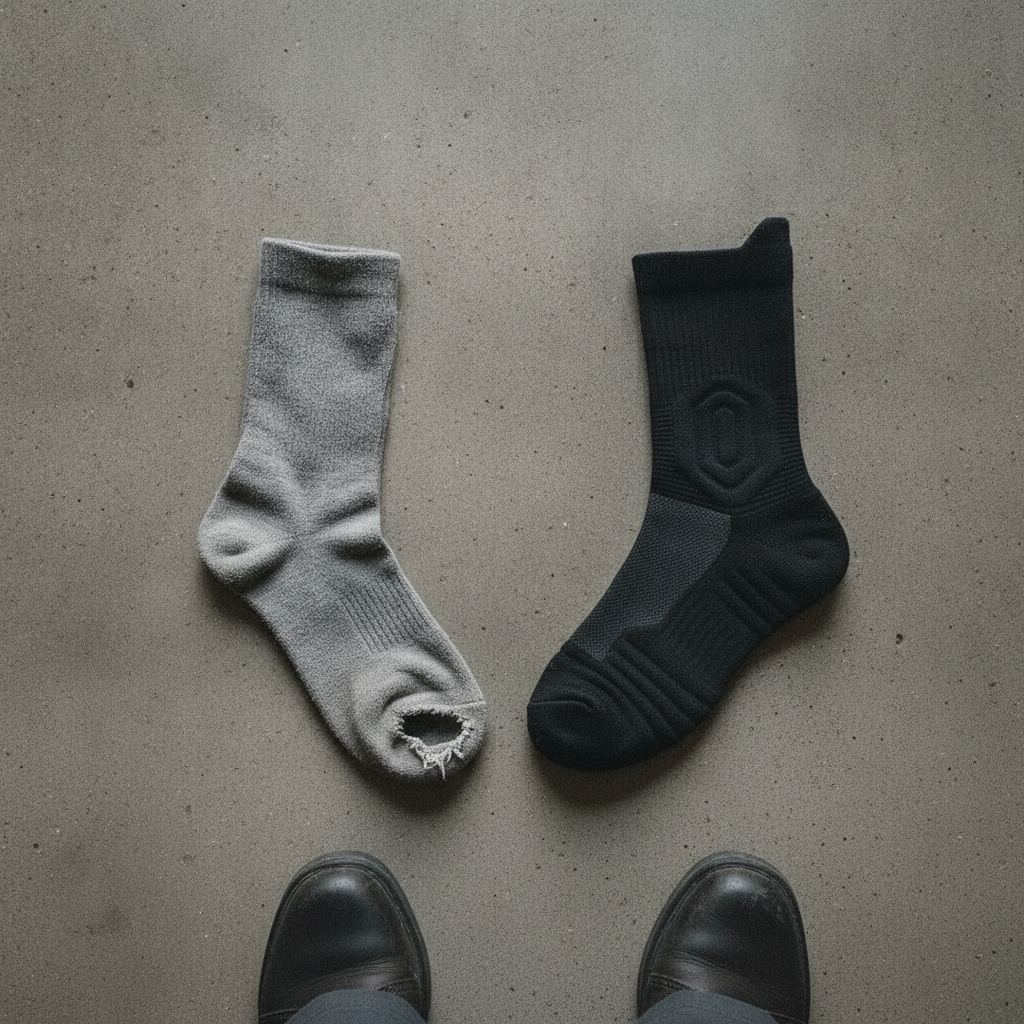 CARPET DOES NOT DESTROY SOCKS